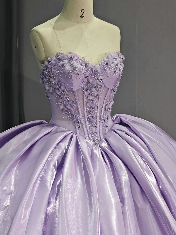 purple ball gown 1474- 2