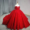 red bridal dress 1468- 5
