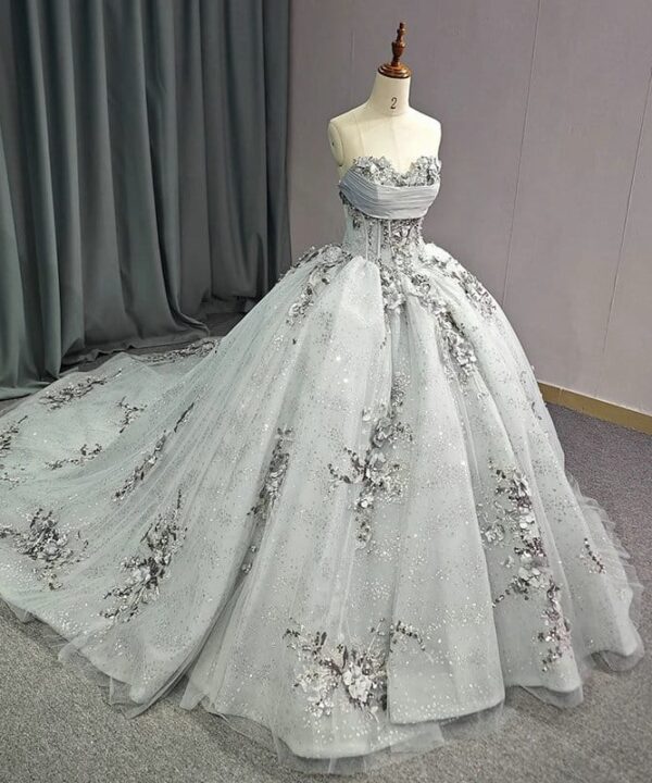 grey wedding dresses 1482-02