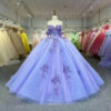 purple wedding gown 1501-06