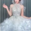 Short wedding dress 202212 -002