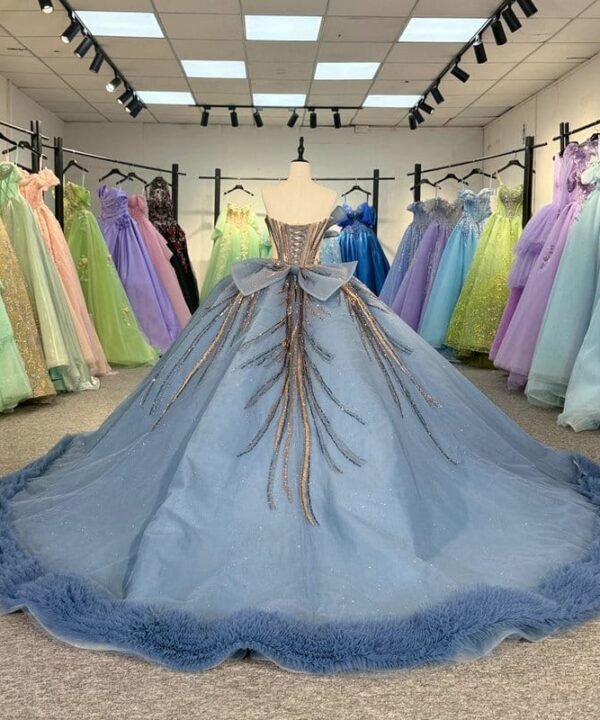 dusty blue quince dress 1561-01