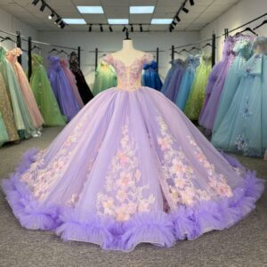 light purple quinceanera dresses 1552-05