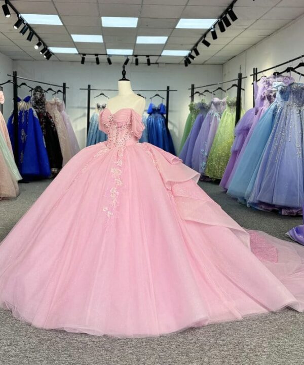 pink sweet 16 dress 1554-03