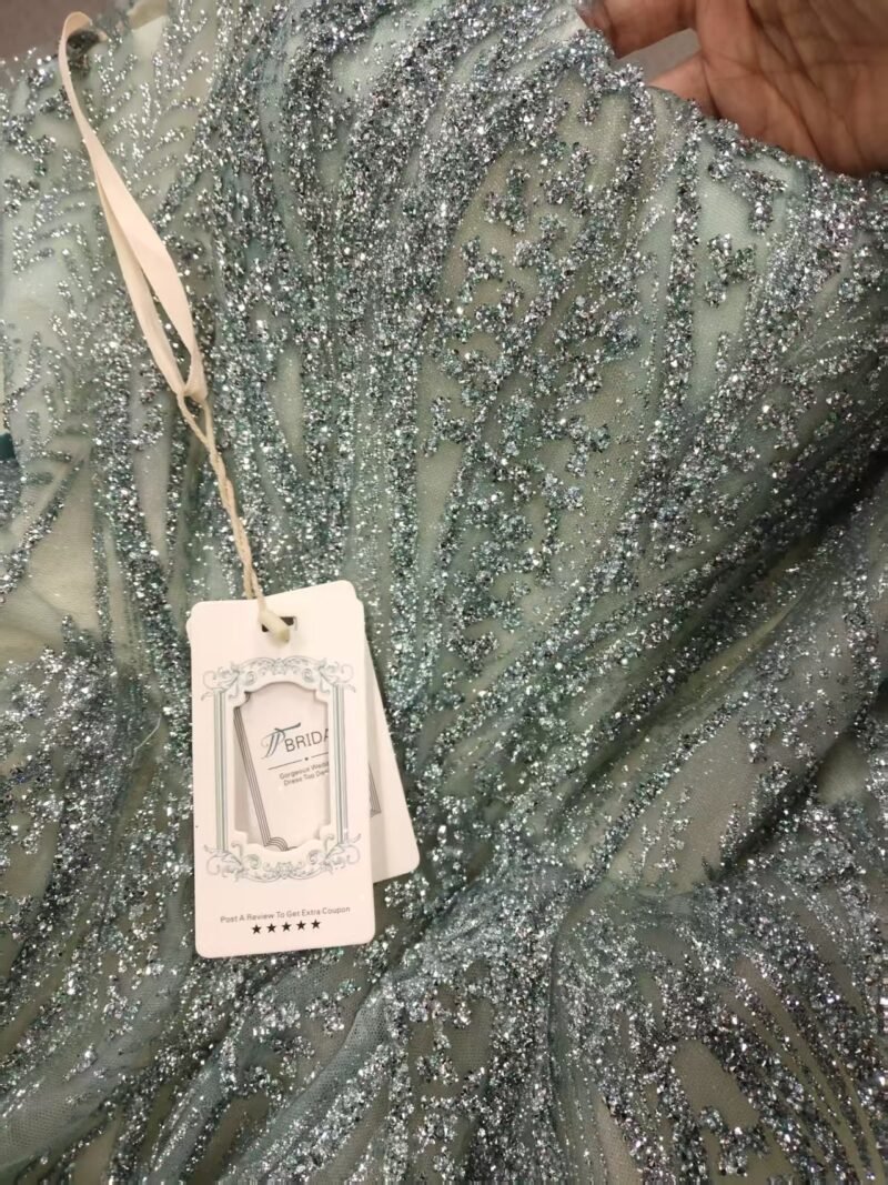 sage green wedding dress -TP201298 (14)