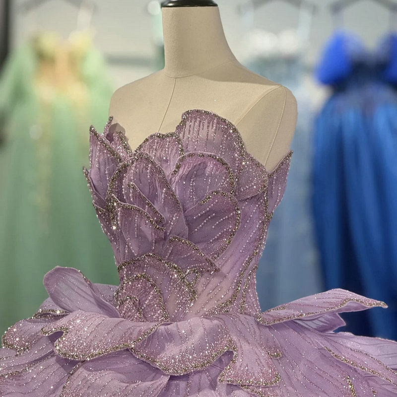 lilac wedding gown 1578-06