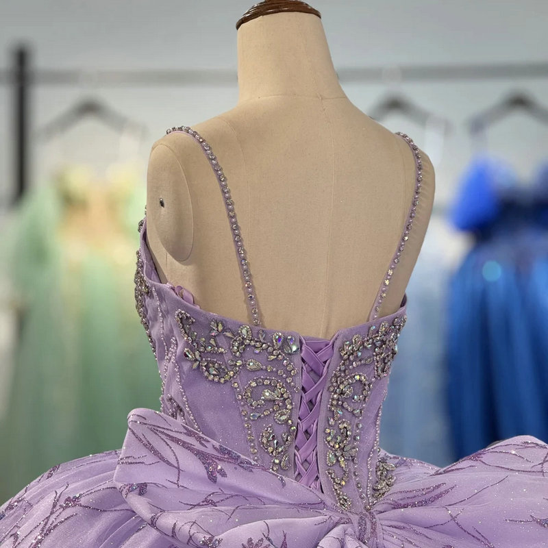 quinceanera dress purple 15702