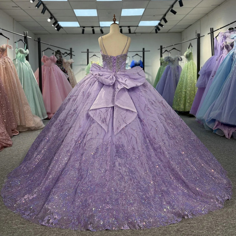 quinceanera dress purple 15703
