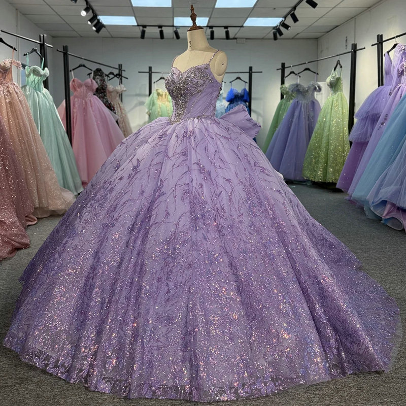 quinceanera dress purple 15704