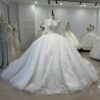 ivory wedding dress 1608-01