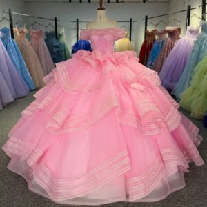 hot pink quinceanera dress 1636-02