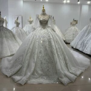 long sleeve wedding dresses 1627-01