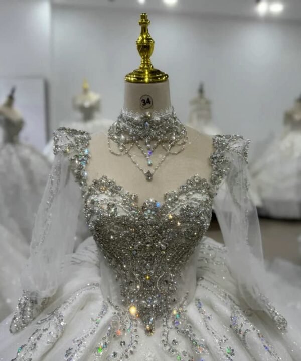 long sleeve wedding dresses 1627-03