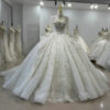 luxury ball gown wedding dresses 1624-01