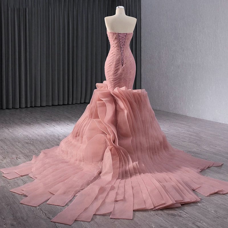 dusty pink evening dress 1685-01