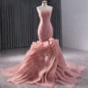dusty pink evening dress 1685-05