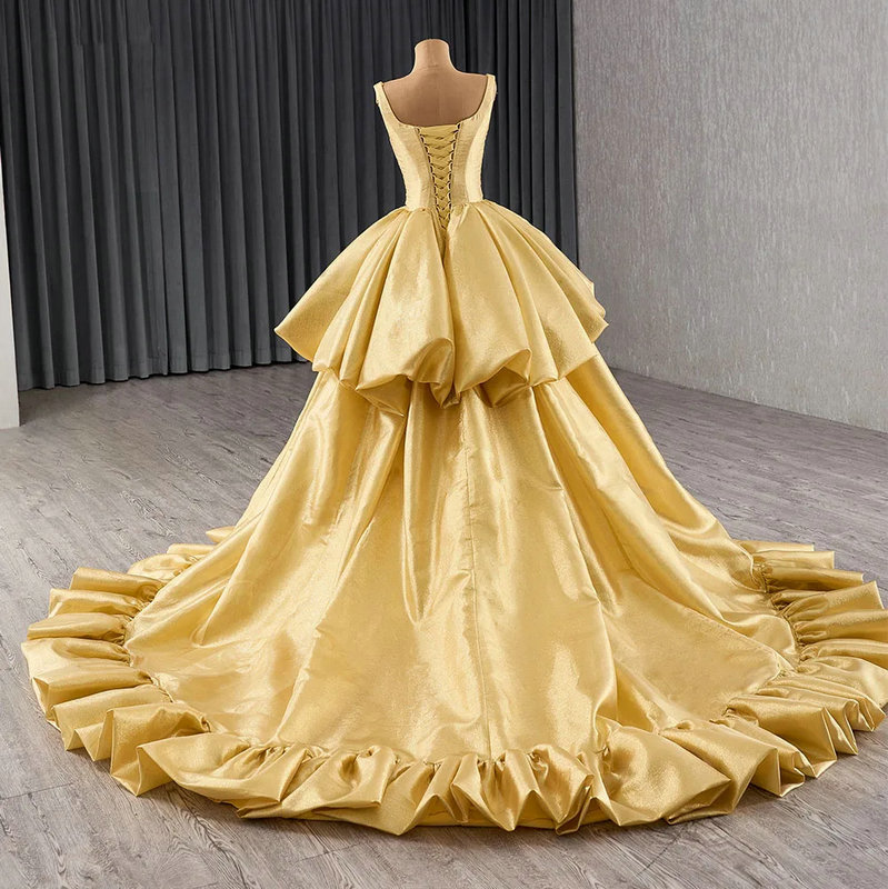 gold evening gown 1657-1
