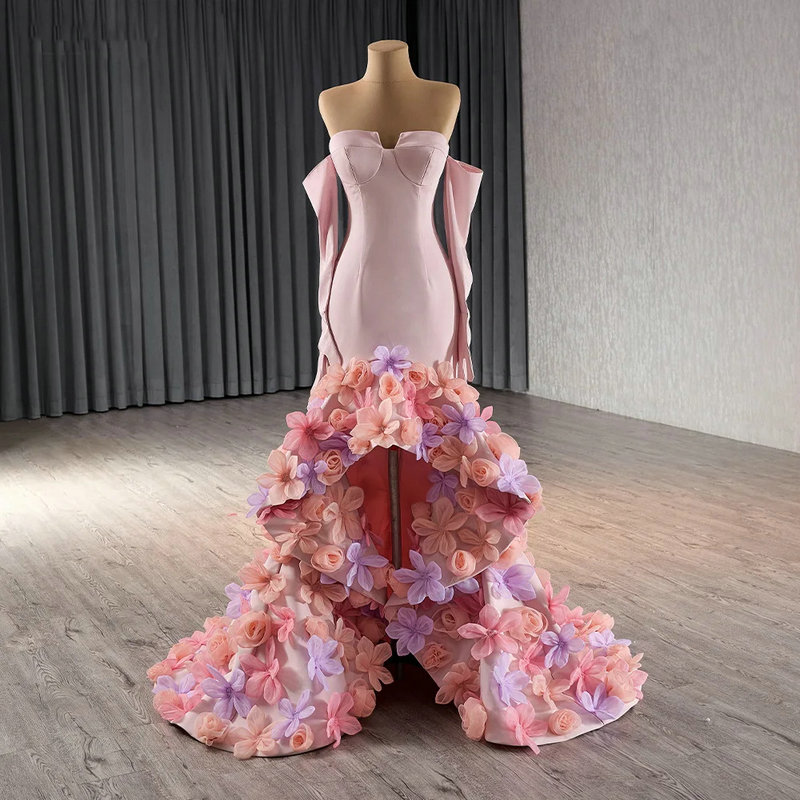 high low evening gown 1665-5