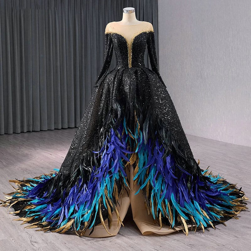 mother of the bride dresses black 1678-05