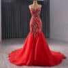 red mermaid prom dress 1680-03