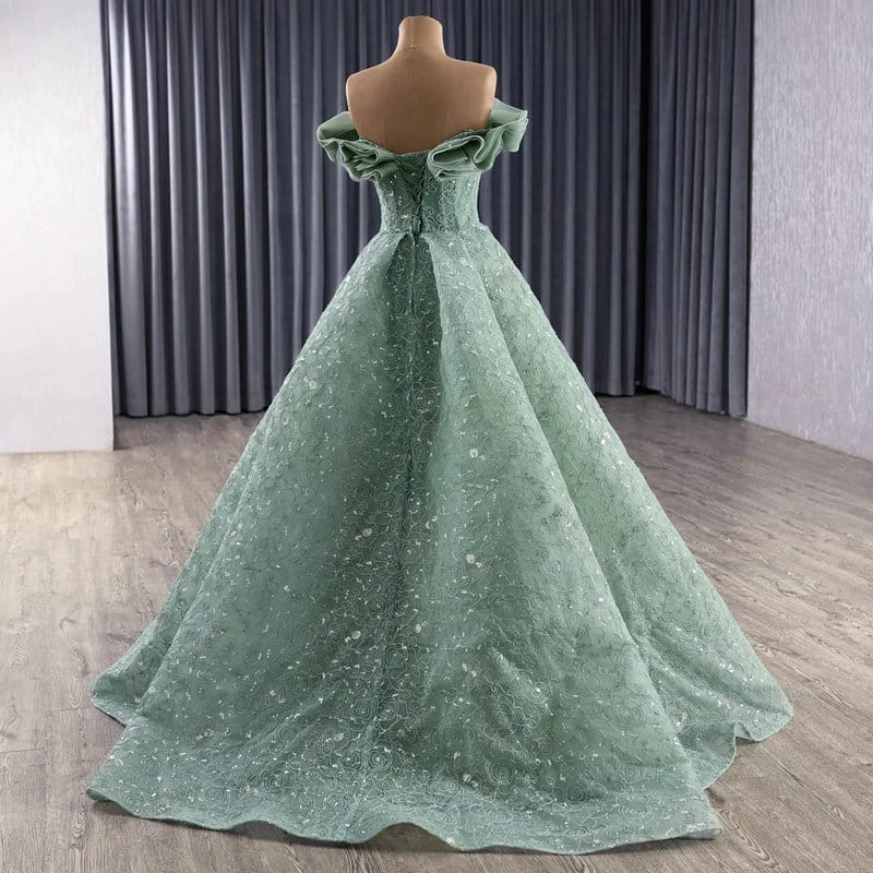 sage green wedding guest dress 1650 (1)