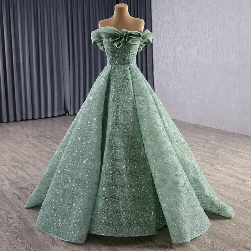 sage green wedding guest dress 1650 (4)