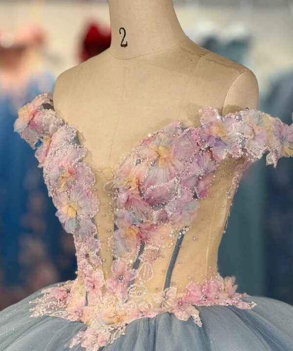 blue and pink quinceanera dresses 1690-01