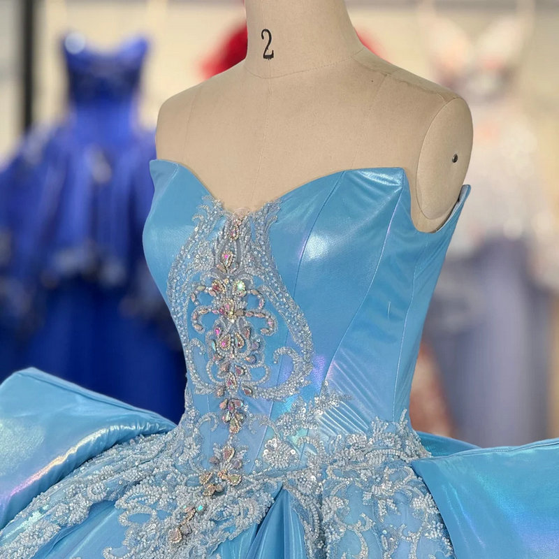 blue sweet 16 dress 1647-04