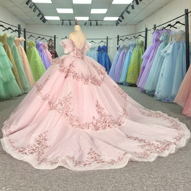 blush pink quinceanera dresses 1705-03