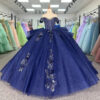 dark blue quinceanera dresses 1693-04