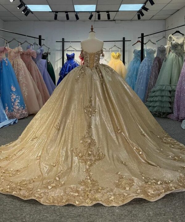 gold quince dress 1637-03