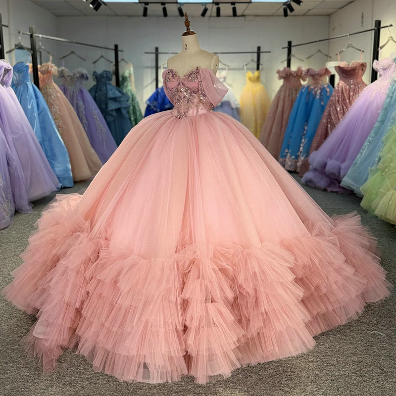 pink princess gown 1689-01