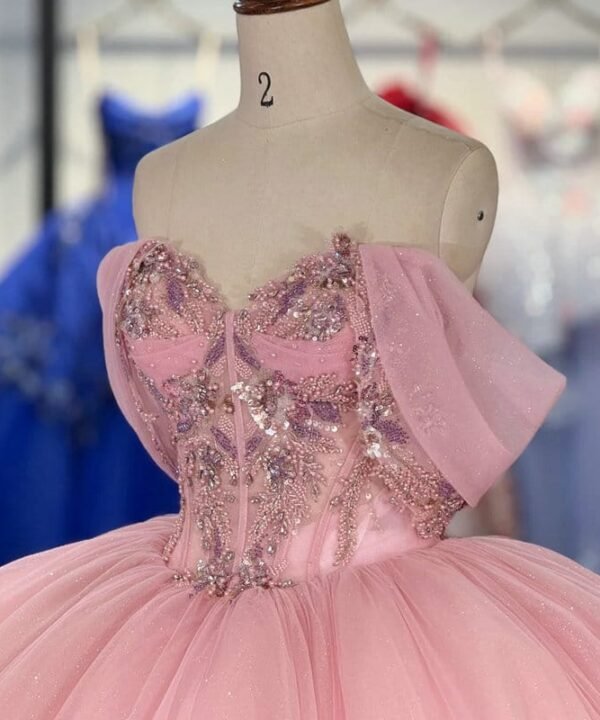 pink princess gown 1689-04