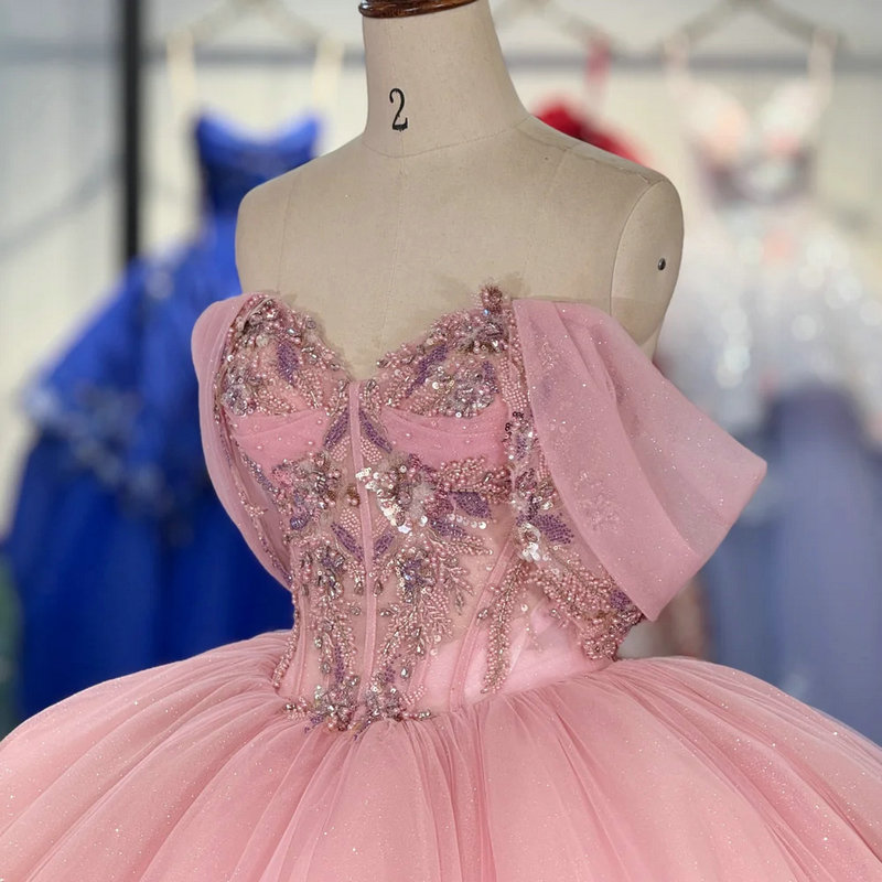 pink princess gown 1689-04