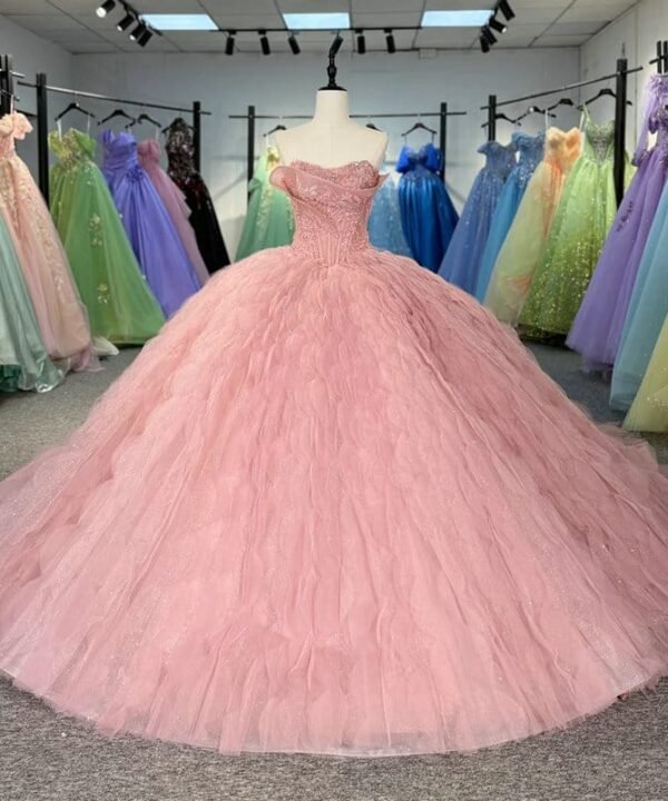 pink princess gown 1701-01