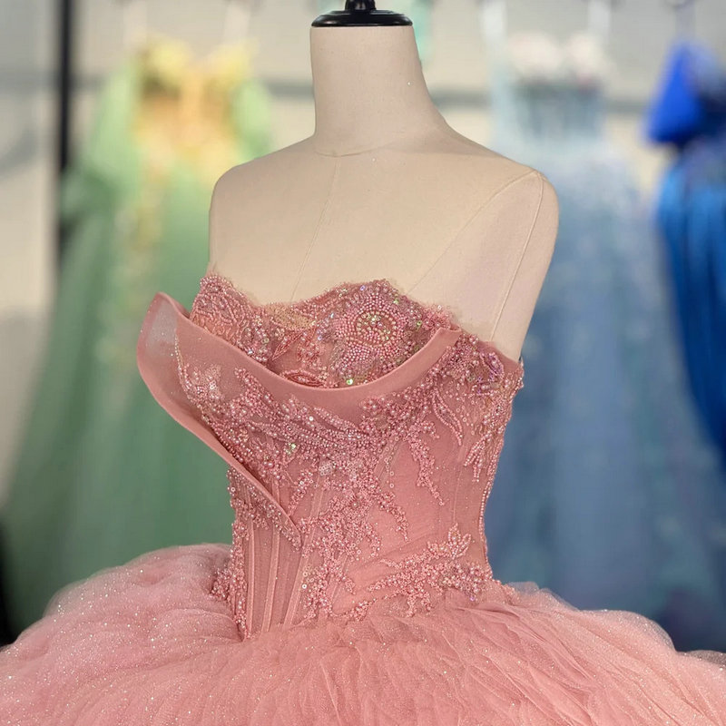 pink princess gown 1701-02