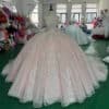 pink wedding gown 1708-01