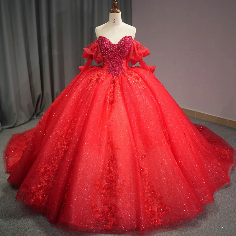 red sweet 16 dress 1692-05