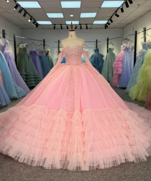 sweet 16 dresses pink 1642-08