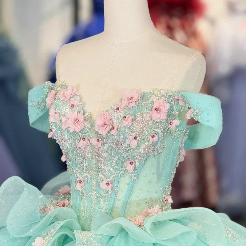 light green quinceanera dresses 1720-04