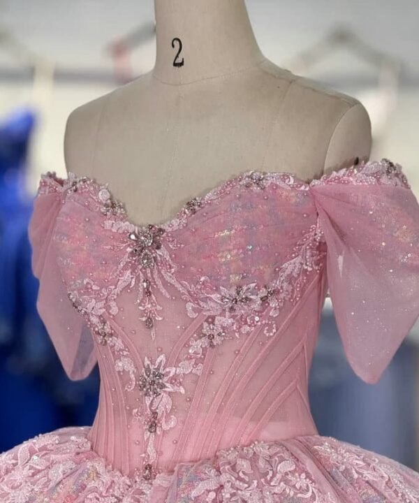 pink princess gown 1716-04