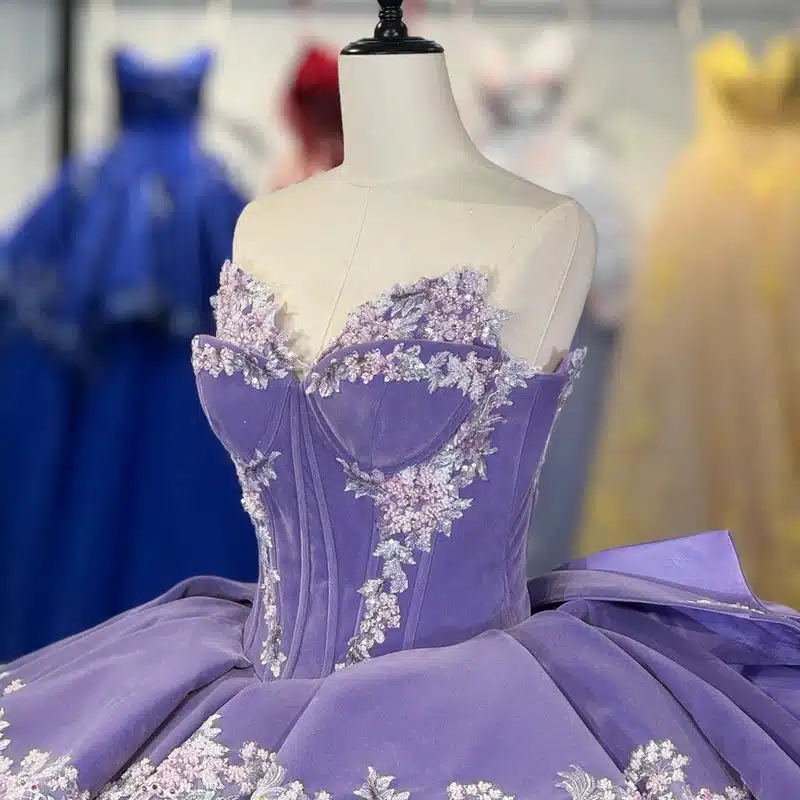 purple quinceanera dresses 1717-02