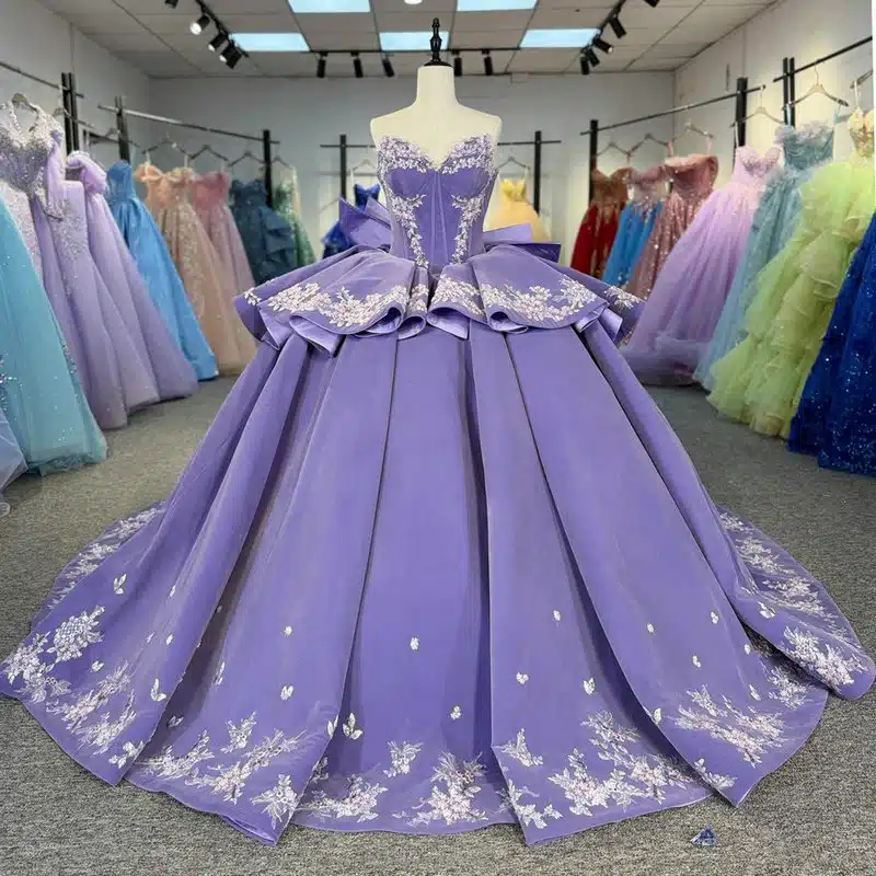 purple quinceanera dresses 1717-03