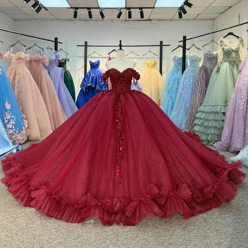 red quinceanera dresses 1722-05