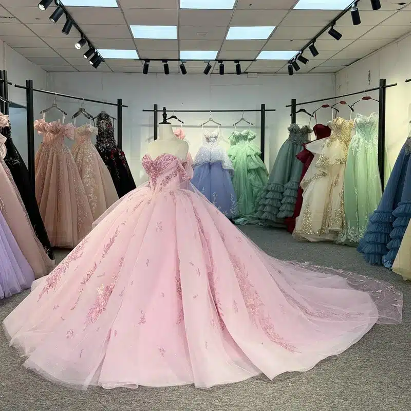 baby pink quince dress 1726-02