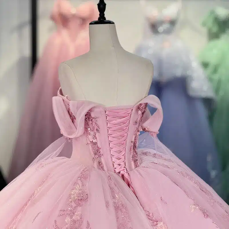 baby pink quince dress 1726-05