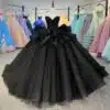 black quinceanera dresses 1727-03