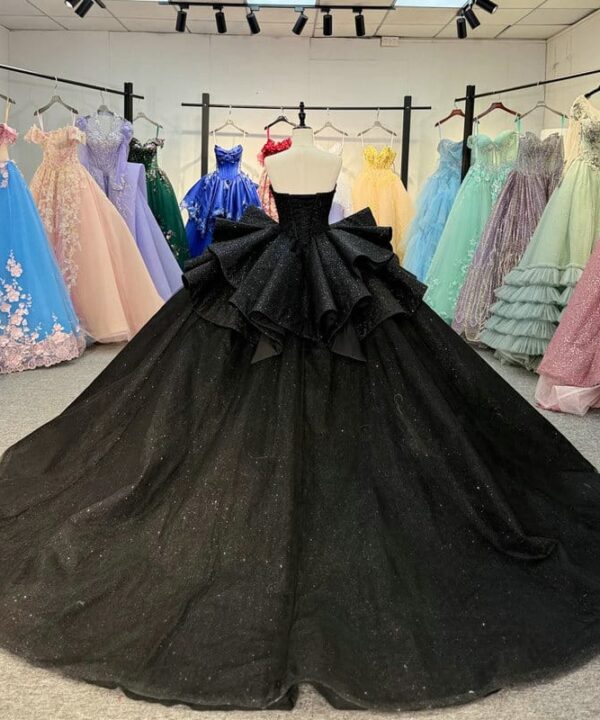 black quinceanera dresses 1727-04