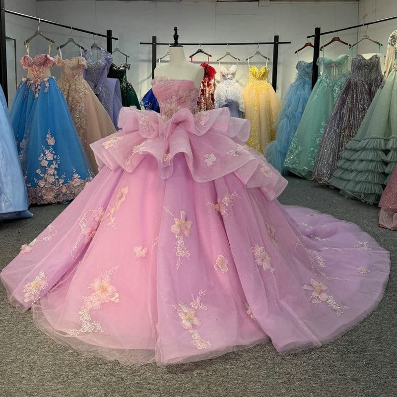 pink princess gown 1738-04
